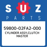 59800-02FA2-000 Suzuki Cylinder Assy,clutch Master 5980002FA2000, New Genuine Oe. Fixed Price $358.34.