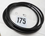 Drag Specialties +6" Black Clutch Line 515006-BLK Fltr 15-16. Fixed Price $40.00.