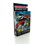 Goodridge Chrome Front Brake Kit For Harley XL883 Deluxe 87-91. Fixed Price $62.44.