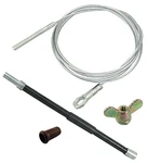 Clutch Cable Kit, Compatible With Vw Type Transporter/bus 1960-1962. Fixed Price $33.95.