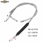 140CM Stainless Clutch Cable 55" Fits For Harley Sportster Xl 2011-2015. Fixed Price $33.99.