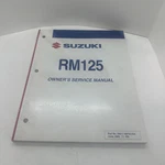 Suzuki RM125 Service Manual 2005 Edition 99011-36F54-03A. Fixed Price $14.99.