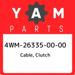 4WM-26335-00-00 Yamaha Cable, Clutch 4WM263350000, New Genuine Oem Part. Fixed Price $77.32.