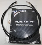 +10 Magnum Harley 15-16 Flrt Stainless Black Coated 72" Xr Hydraulic Clutch Line. Fixed Price $45.00.