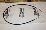 Barnett Harley-davidson Fl Fx Shovelhead 56.5" Clutch Cable Assembly 38618-68. Fixed Price $50.00.