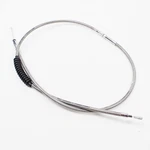 190CM 75" Braided Chrome Clutch Cable For Harley Softail Flfb Fxfb Touring Flhx. Fixed Price $64.95.