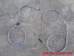 Honda Brake ,throttle Speedometer Clutch Cable Grey Complete Set. Fixed Price $45.99.