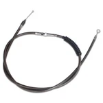 +3" Smoky Black Braided Clutch Cable For Harley Dyna 2000-05, Softail 1987-2006. Fixed Price $69.95.
