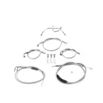 12"-14" Handlebar Brake Clutch Throttle Cable For Harley Dyna Low Rider Non-abs. Fixed Price $125.09.
