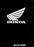 Honda Slr 650 1996 2001 Motorcycle Service & Starter Troubleshooting Shop Manual. Fixed Price $38.50.