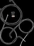Choppers LA-8230KT-16M Cable Kit 15-17 FXDF08+. Fixed Price $424.84.
