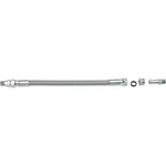 Drag Specialties Oil Line With Fittings Stainless Steel 22" 0711-0055. Fixed Price $46.64.
