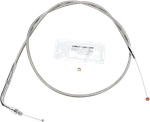 Barnett Stainless Steel Throttle Cable - For +6" Dyna/fxr/softail 102303001406. Fixed Price $55.21.