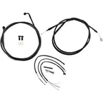 Choppers LA-8153KT2-13M Black Midnight Braided Handlebar Cable/brake Line Kit. Fixed Price $306.95.
