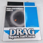Stainless Braid Clutch 50" Cable Drag Specialties New For Harley 5321950HE. Fixed Price $48.06.