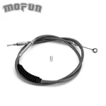+2" Extended Stainless Steel Braided Clutch Cable For Harley Dyna Fxdwg Fxdp. Fixed Price $45.99.