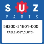 58200-21E01-000 Suzuki Cable Assy,clutch 5820021E01000, New Genuine Oem Part. Fixed Price $58.15.