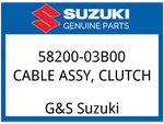 Suzuki Oem Part 58200-03B00 Cable Assy,clutch. Fixed Price $51.16.