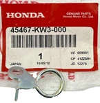 Genuine Honda 45467-KW3-000 Motorcycle Clutch Cable Guide 1988-90 NX250 Oem Nos. Fixed Price $11.50.