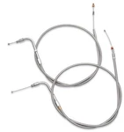 Barnett Stainless Steel Idle Cable +6" Clear Coat Harley 81-89 102-30-40024-06. Fixed Price $54.99.