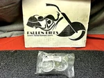 Harley Xl Kustomwerks Chrome Exhaust Clamps 47001 New. Fixed Price $28.99.
