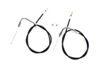 V-twin 36-0859 Black 33-1/2" Throttle & Idle Cable Set For 90-95 Big. Fixed Price $44.95.