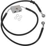 Drag Specialties Front Brake Line Xl Black +12" 1741-5299. Fixed Price $113.35.