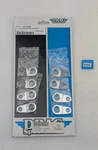 Drag Specialties Chrome Clutch Cable/fuel Line Guides Qty 8 For Harley DS-110223. Fixed Price $16.99.