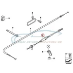 Genuine Bmw 32738535164 - Clutch Cable. Fixed Price $117.75.