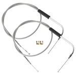 Tigersgate 54.6" Throttle & Idle Cable Kit For 2000-2006 Softail 16" Handleba.... Fixed Price $63.22.