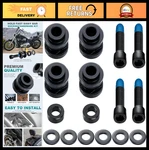 Backrest Sissy Bar Docking Hardware Kit For Harley Softail Fat Boy 2018+, Black. Fixed Price $53.99.