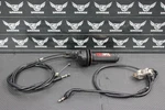 2009 Yamaha YZ450F Oem Right Throttle Grip Cable Hotstart Lever Set Good. Fixed Price $59.99.