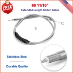 68 11/16" Clutch Cable For Touring Softail Dyna 1991-2005 Extended Length Chrome. Fixed Price $76.97.