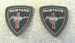 Set Of 2 - Ford Mustang Original Dealer Patches Shelby Cobra Saleen 5.0. Fixed Price $34.00.
