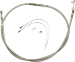 Magnum Polished Stainless Clutch Cable 66-11/16" Harley Davidson Fl Fx 522810. Fixed Price $132.84.
