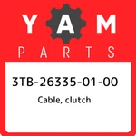 3TB-26335-01-00 Yamaha Cable, Clutch 3TB263350100, New Genuine Oem Part. Fixed Price $52.51.