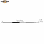 110CM Stainless Clutch Cable Fit For Harley Road King Street Electra Glide. Fixed Price $64.99.