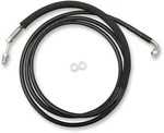 Drag Specialties Black Vinyl Coated Hydraulic Clutch Line - +6IN. Motorcycle. Fixed Price $87.10.