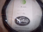 Genuine Norton Clutch Cable 06-6477 Commando Roadster 1971 Up. Fixed Price $62.90.