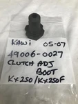 Kawasaki KX250 Clutch Lever Boot Fits 2005-07 Used Oe P/n 49006-0027. Fixed Price $9.00.