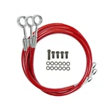 Front Brake Braided Hose Line For 1984-87 Honda Goldwing GL1200A Aspencade. Fixed Price $78.99.