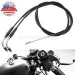 Fit For Harley Sportster XL1200 XL883 Black 130CM Steel Throttle Cable Wire Set. Fixed Price $20.99.