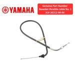 Yamaha Fazer Throttle Cable NO.2 5LV-26312-00-00 2001 2005 Oem. Fixed Price $99.24.