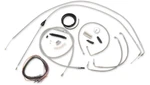 La Choppers Complete Stainless Cable Line Beach Bar Kit Harley 96-06 Flhr Fltr. Fixed Price $526.84.