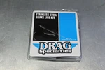 Drag Specialties Stainless Steel Hydraulic Clutch Line +2" For '17 Harley Fltr. Fixed Price $64.99.