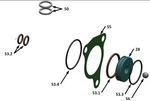 Rekluse Clutch Slave Cylinder Rebuild Kit #RMS-2303036 Ktm. Fixed Price $47.41.