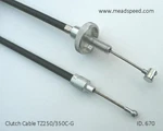 1H3-26335-00 Yamaha Clutch Cable, TZ250C-E. Fixed Price $60.55.