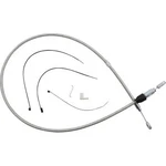 Magnum Alternate Length Polished Stainless Quick Connect Braided Upper Clutch Ca. Fixed Price $104.36.