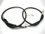 Clutch Cable 38607-87A, Harley 1991 Fxst +6", Fits: Big Twins 1987-2006. Fixed Price $26.95.