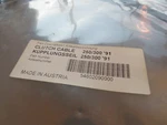 Nos Ktm 250 300 Exc Oem Genuine Factory Clutch Cable 54602090000. Fixed Price $89.99.